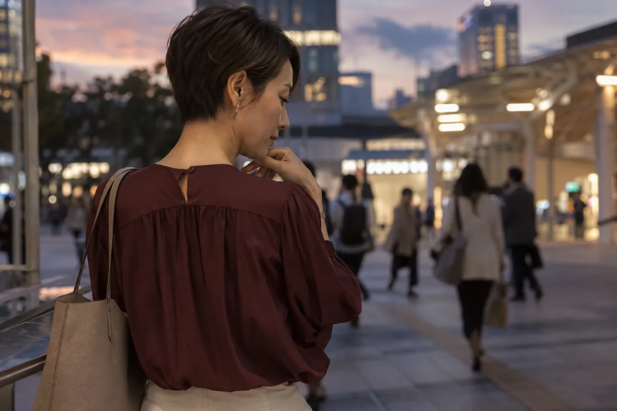 モテる既婚女性の特徴とは｜魅力を型にはめない見方の状況を日常の場面で表した編集部イメージ
